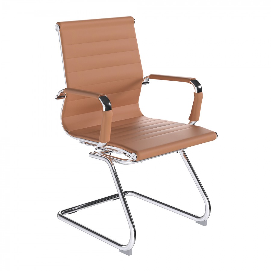 Aura Leather Cantilever Office Chair